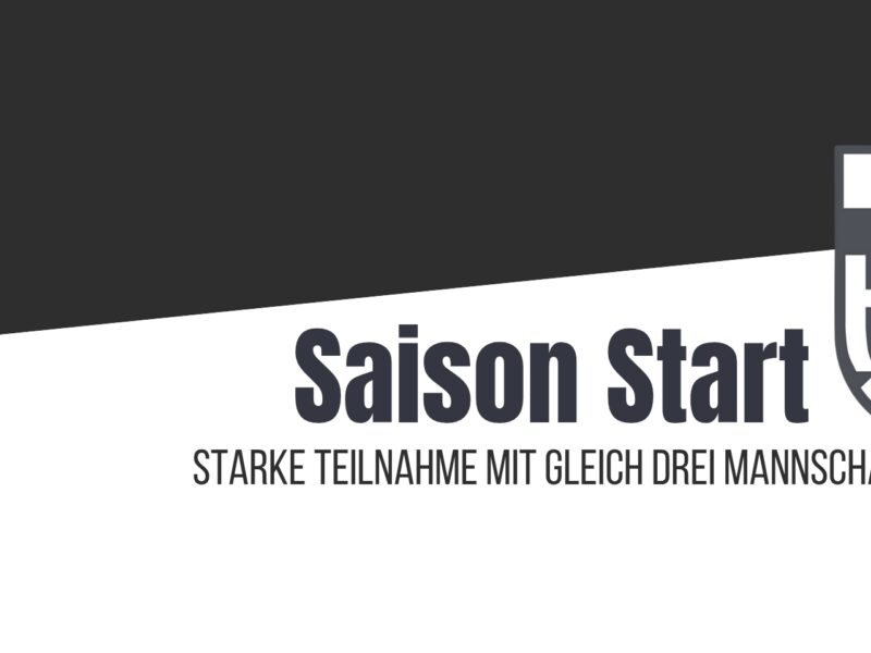 Saisonstart 25/26 Saisonstart 25/26