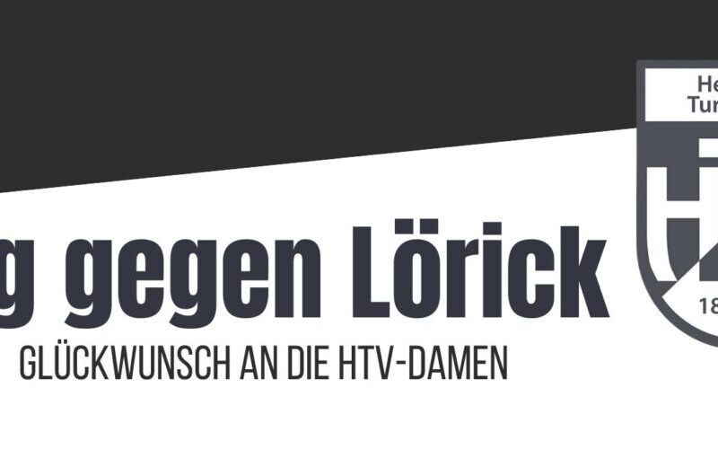 HTV mit Sieg gegen TG Lörick HTV mit Sieg gegen TG Lörick