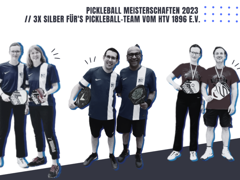 3x Silber für den HTV