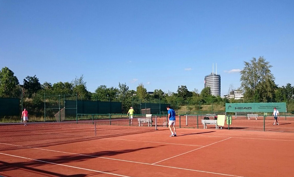 Tennisplatzbelegung am Samstag 20. und Sonntag 21. Juni