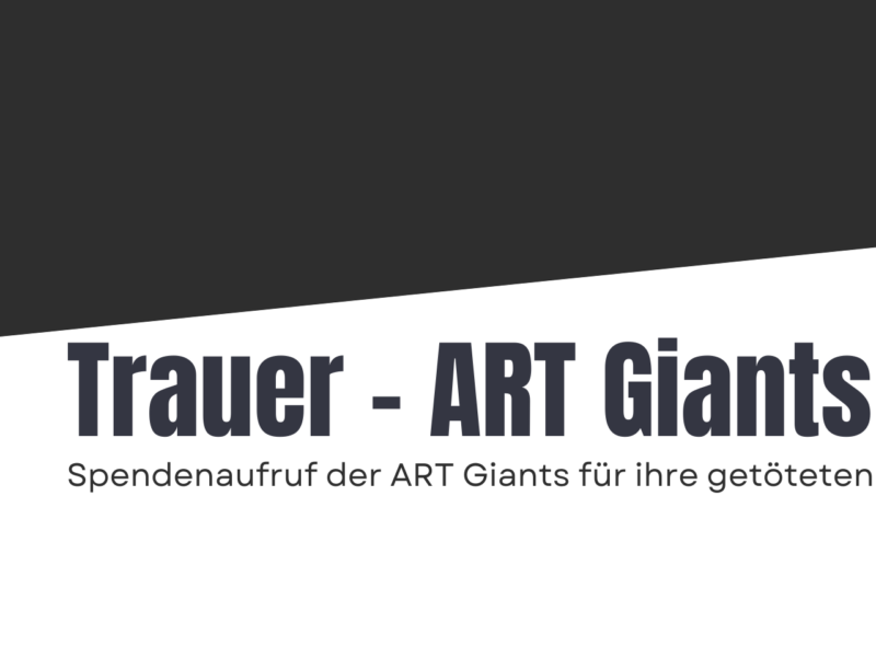 Trauer und Unterstützung – ART Giants Spieler