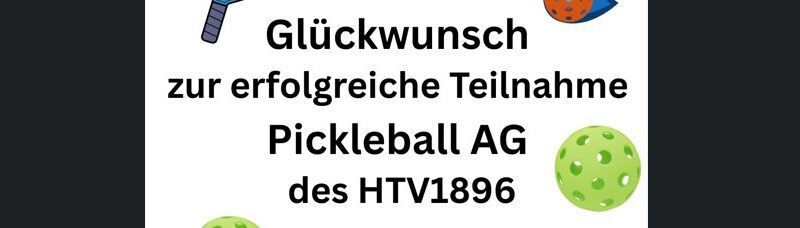Pickleball macht Schule