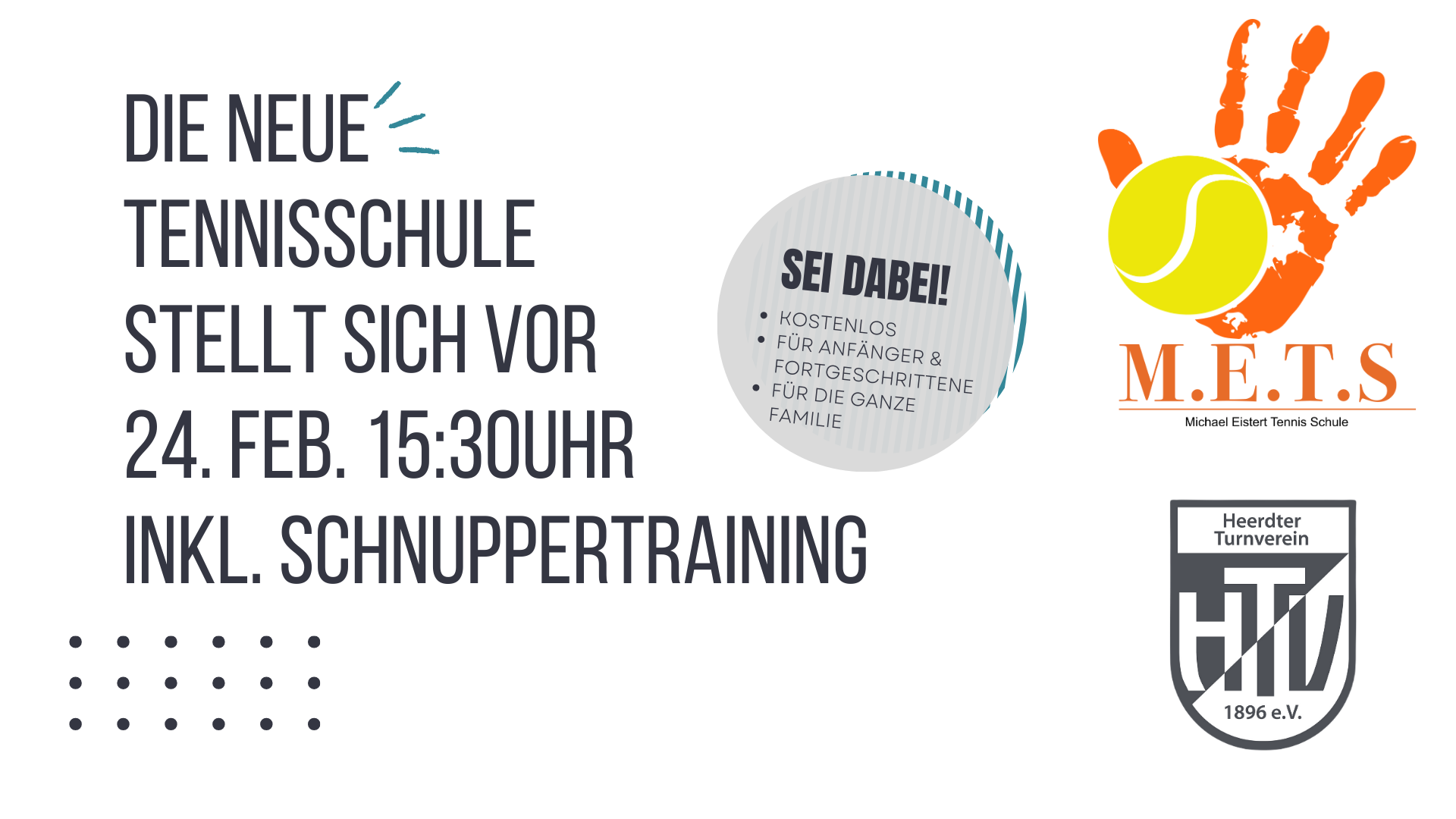 Vorstellung Tennisschule Eistert 2024