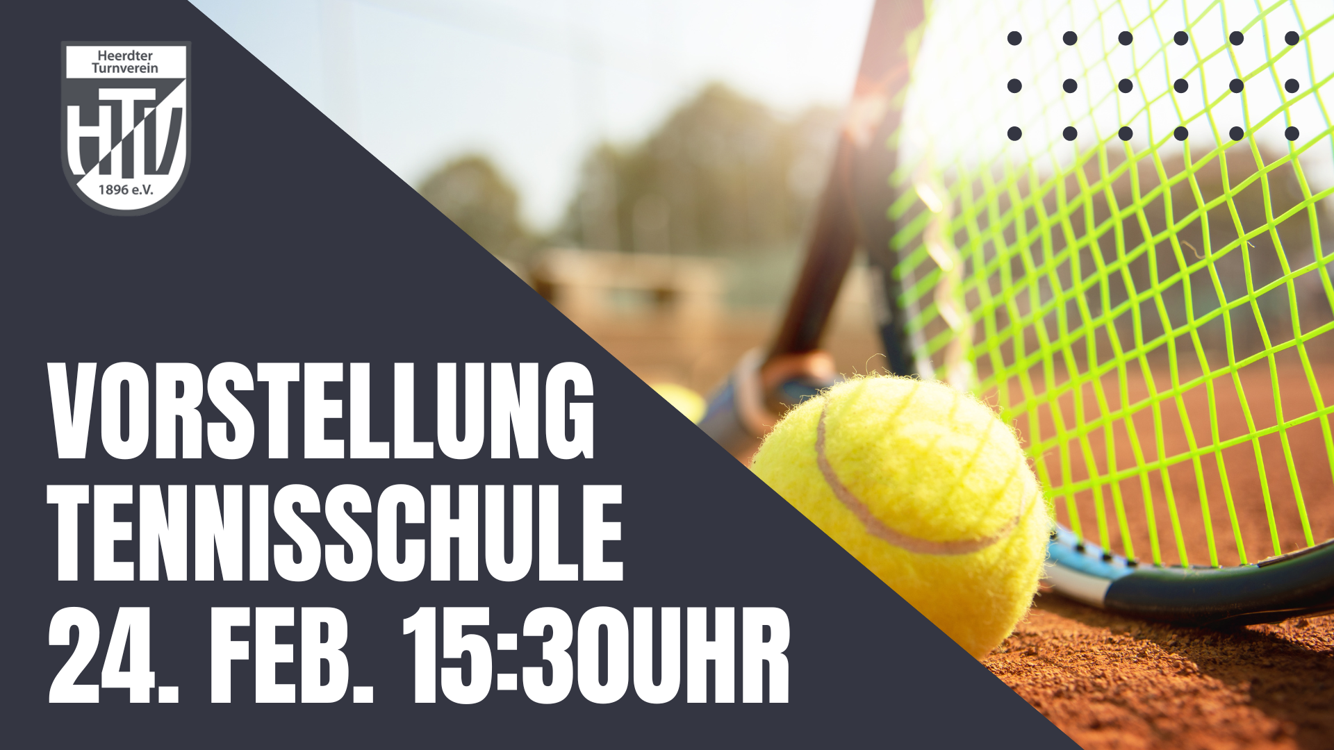 Vorstellung der Tennisschule Eistert